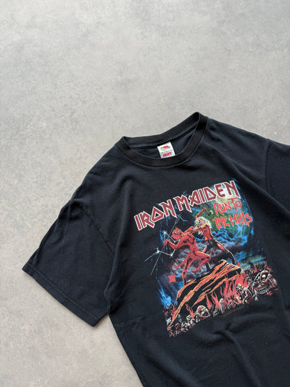 Iron Maiden Run to the Hills muška crna bend majica (M)