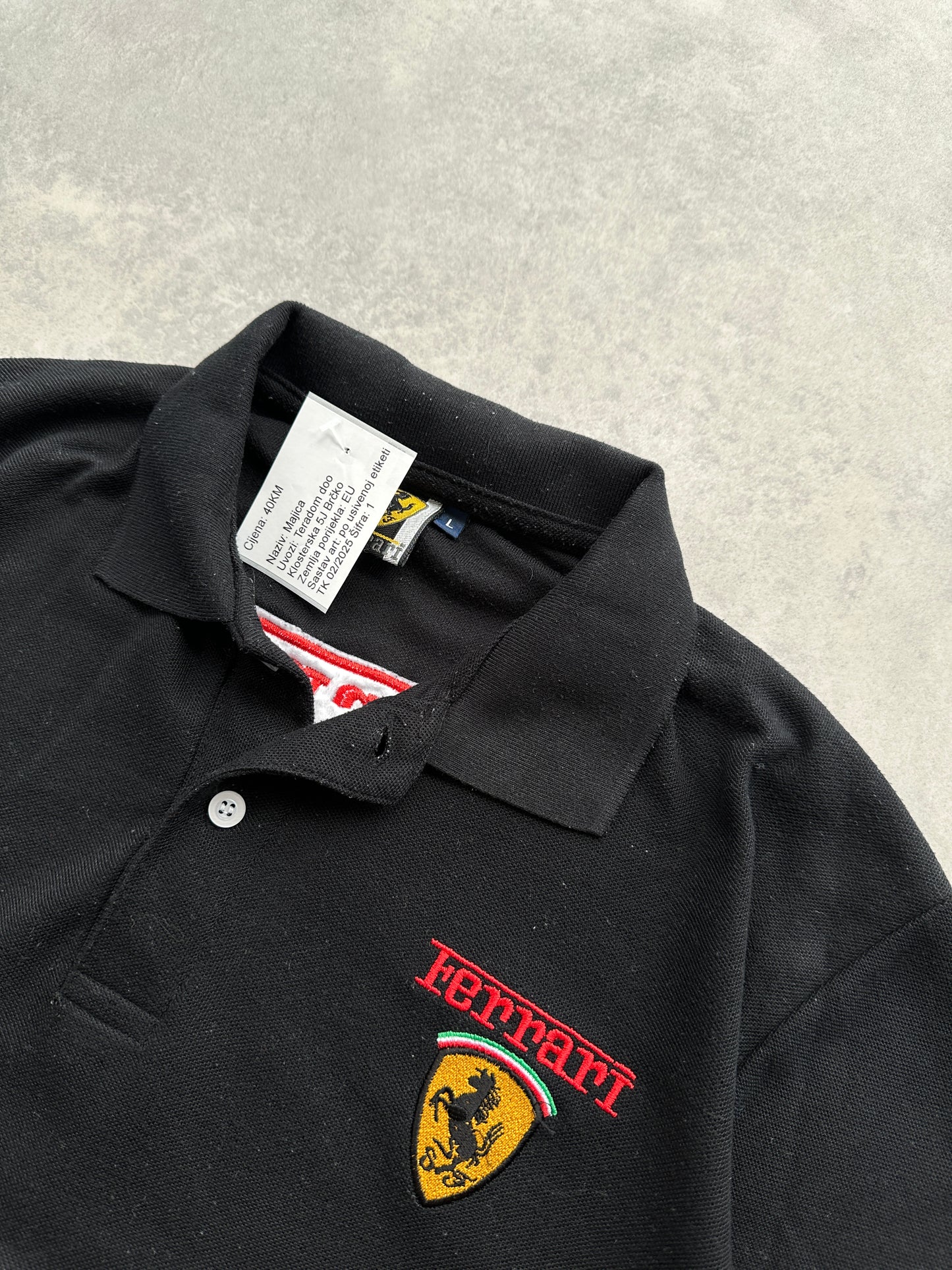 Ferrari vintage muška bootleg polo majica (L)