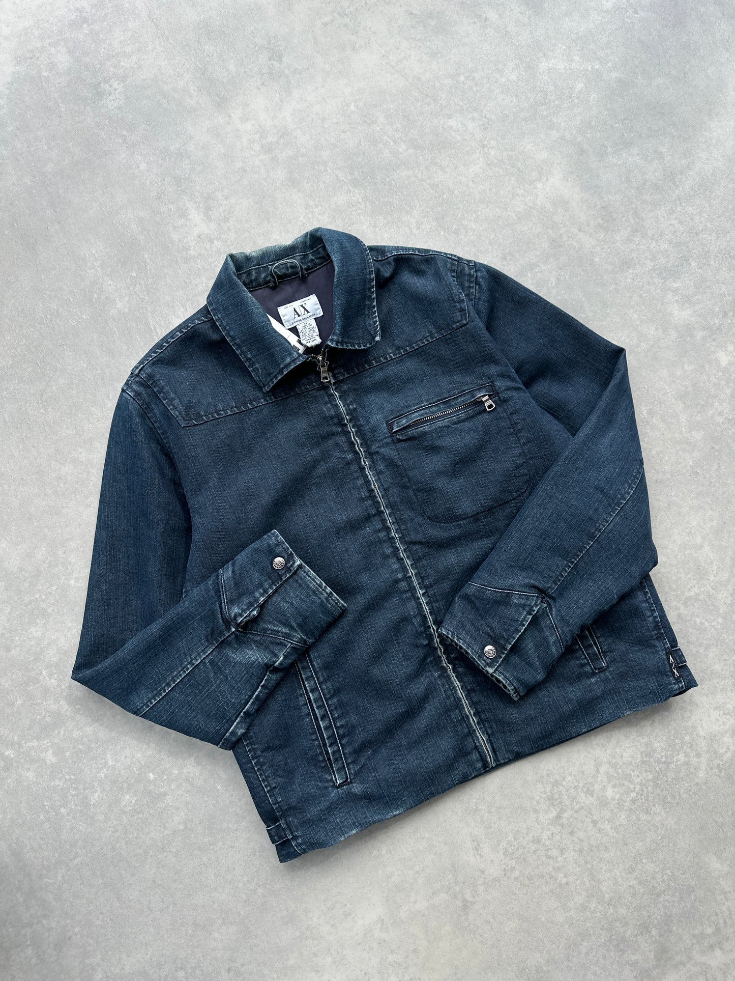Armani Exchange 2000s muška teksas jakna (M)