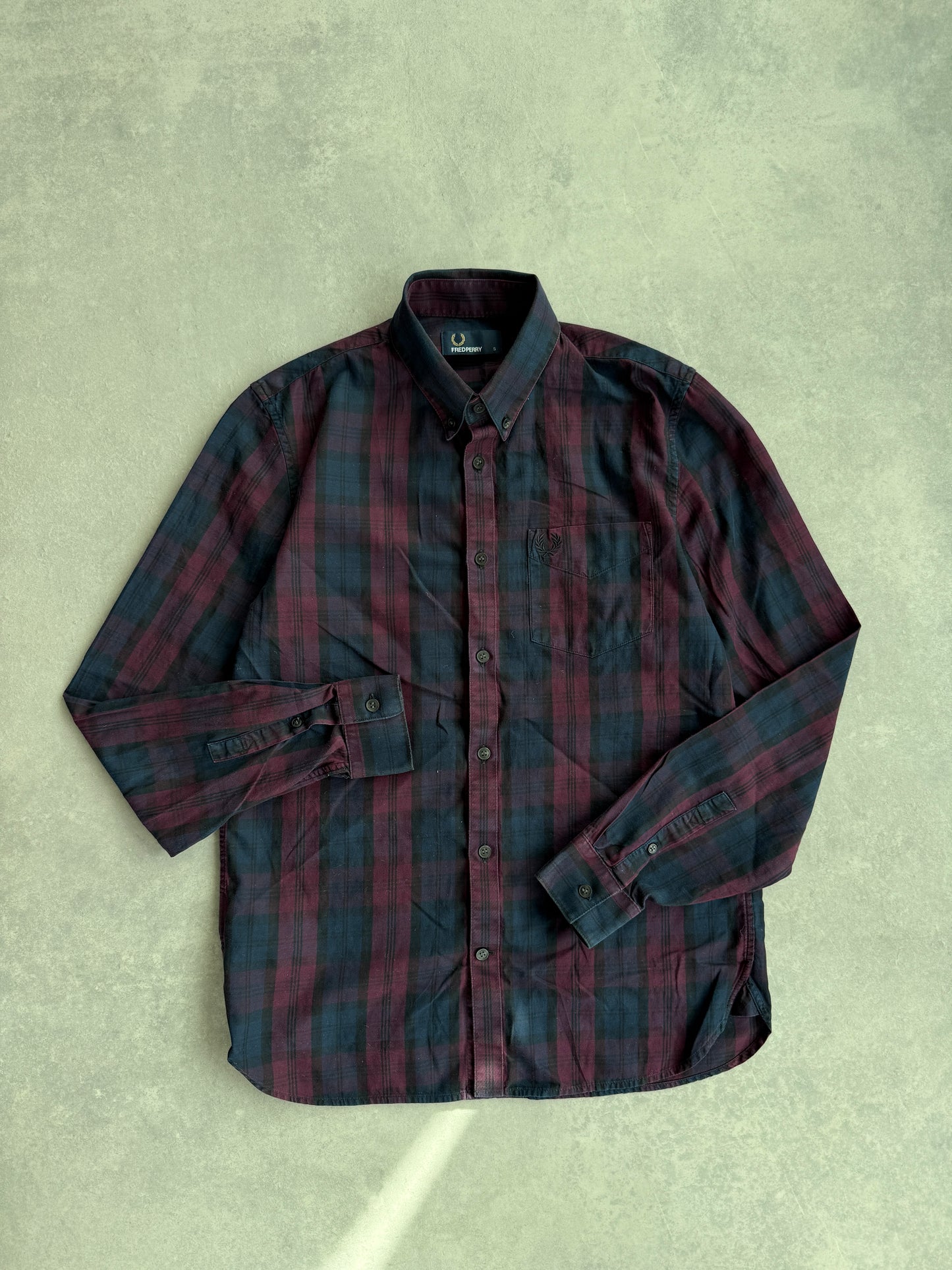 Fred Perry muška karirana košulja (S)
