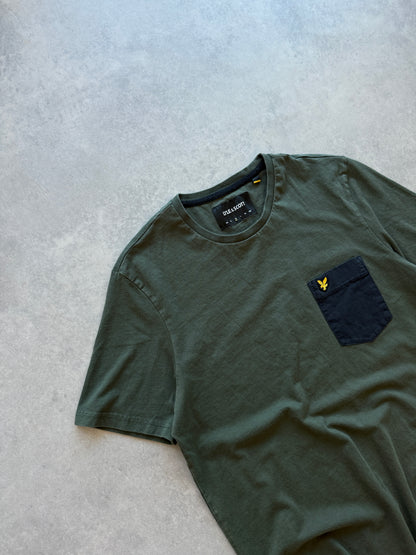 Lyle & Scott muška zelena majica (M)