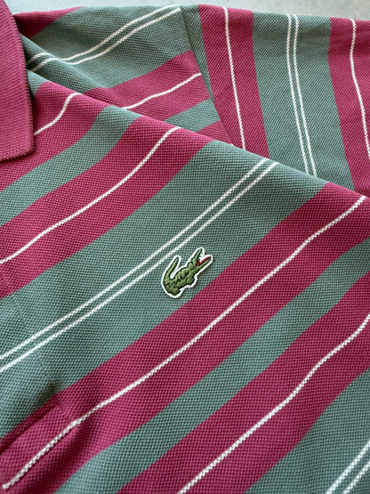 Lacoste vintage muška prugasta polo majica (XL)