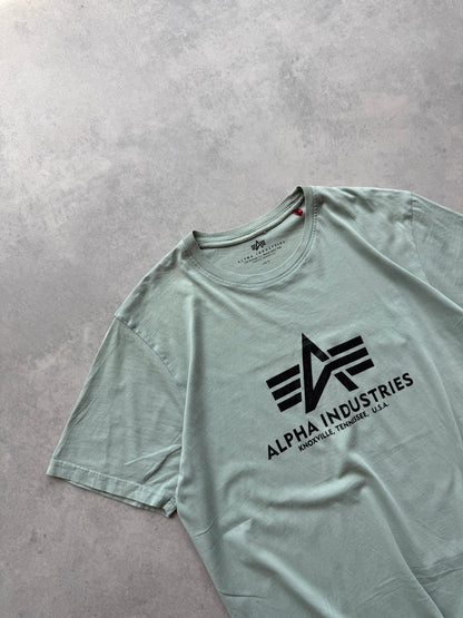 Alpha Industries muška zelena majica (XL)