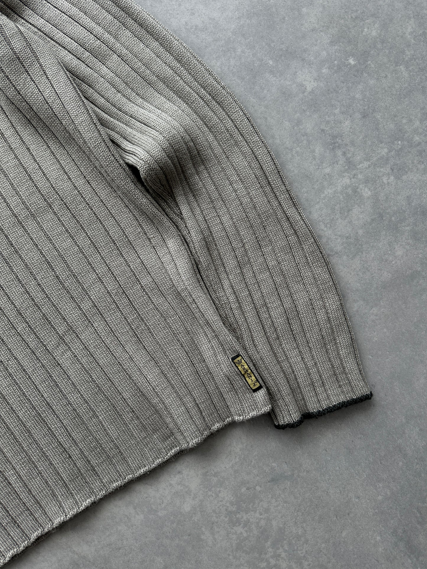 Armani Jeans 2000s muški 1/4 zip džemper (XL)