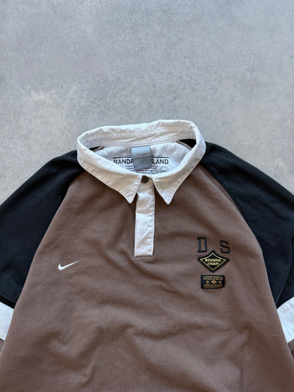 Nike vintage muška oversized rugby polo majica (XL)