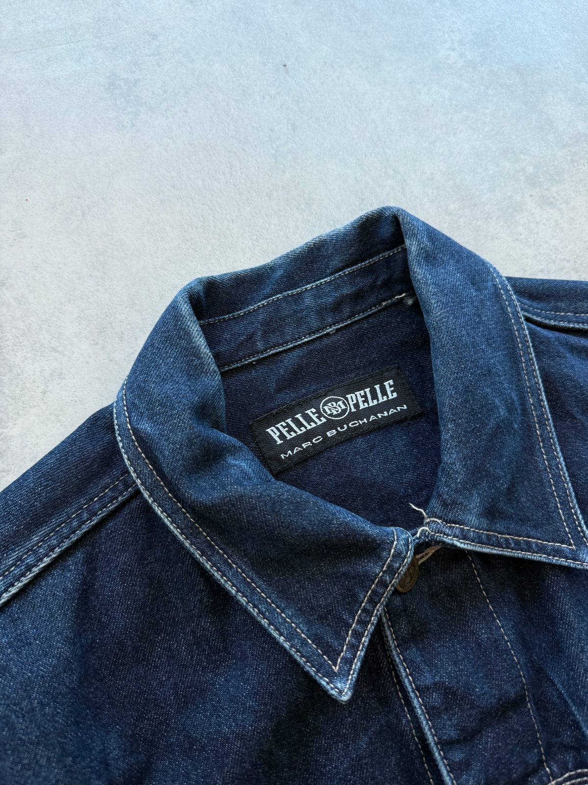 Pelle Pelle muška 2000s oversized teksas jakna (M)