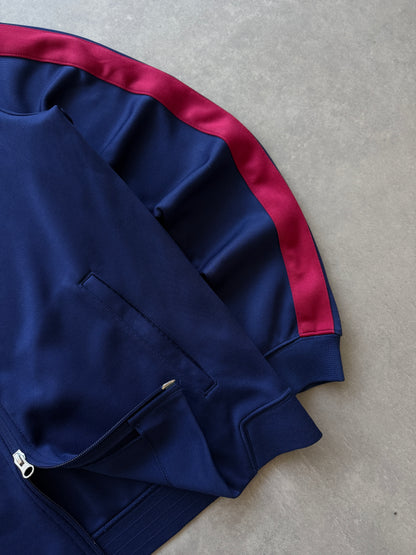 Nike x FC Barcelona muška navy plava zip dukserica (M)