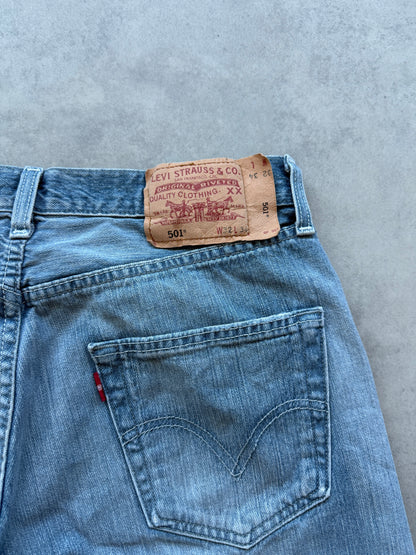 Levis 501 muške svijetlo plave farmerke (32x34)