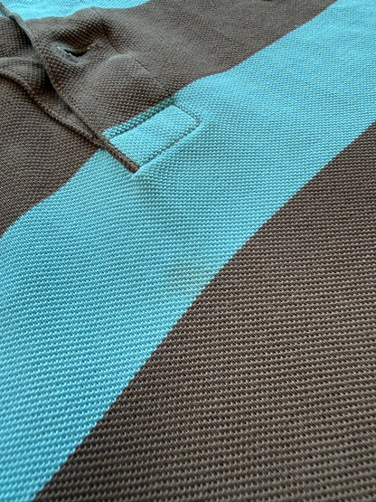 Lacoste vintage muška prugasta polo majica (XL)