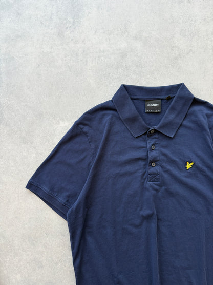 Lyle & Scott muška teget plava polo majica (XL)
