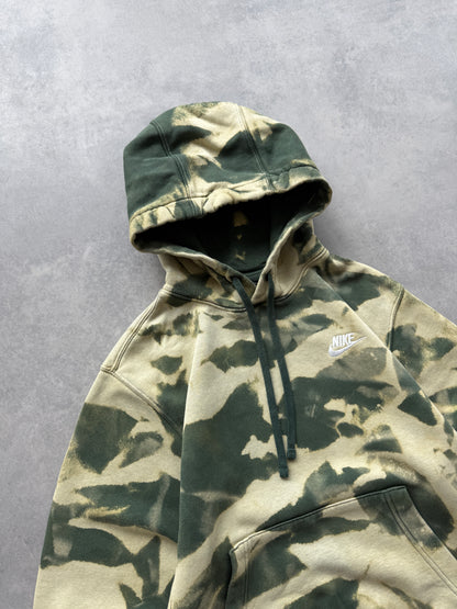 Nike muška zelena bleech dye dukserica (XS)