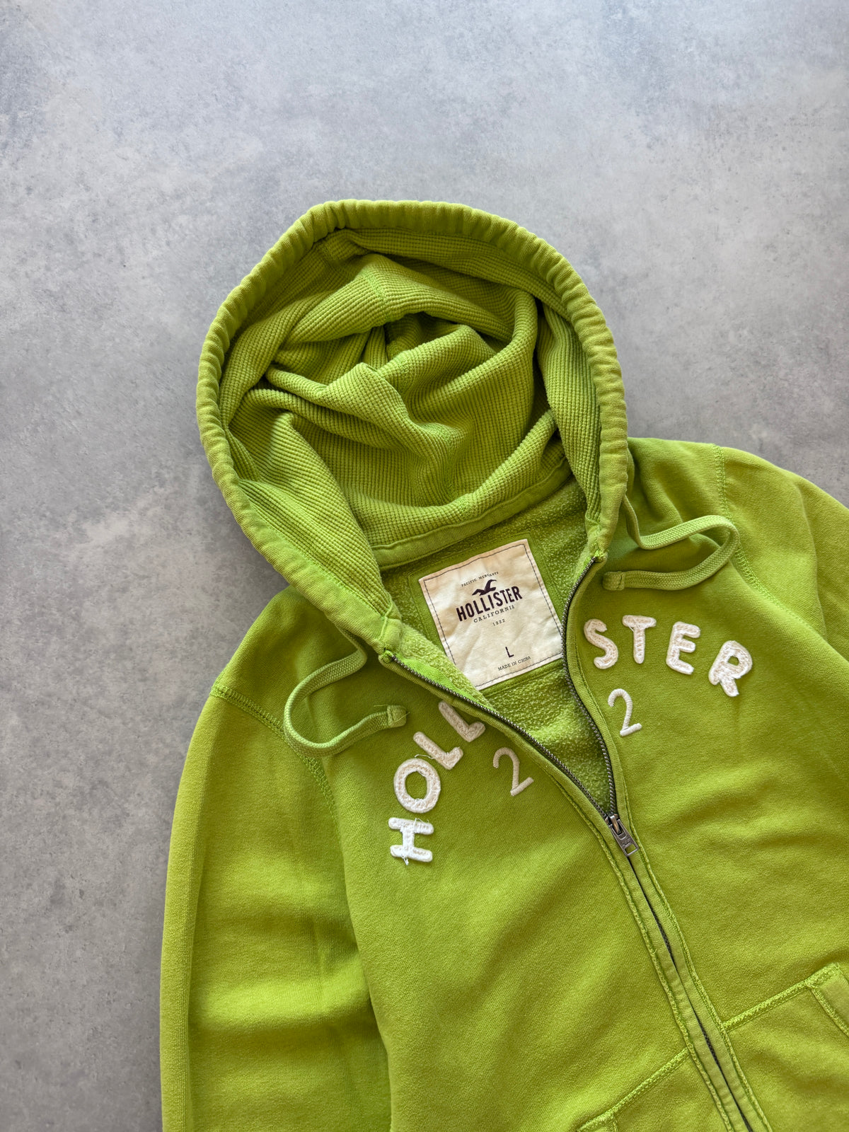 Hollister Y2K ženska zelena dukserica (L)