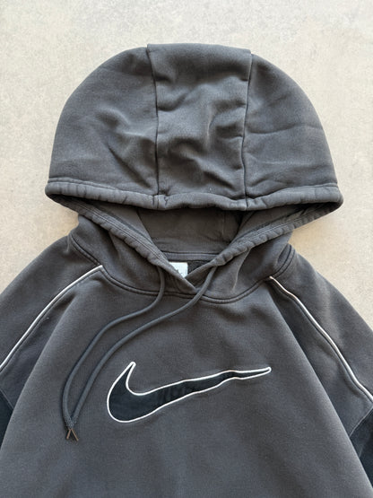 Nike ženska siva oversized dukserica (M)