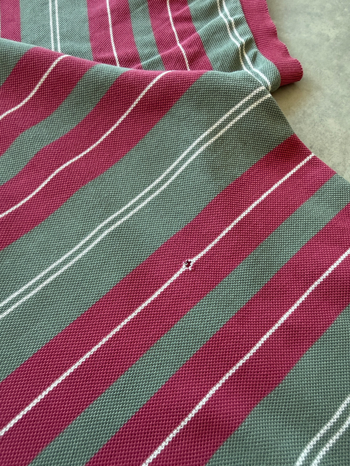 Lacoste vintage muška prugasta polo majica (XL)
