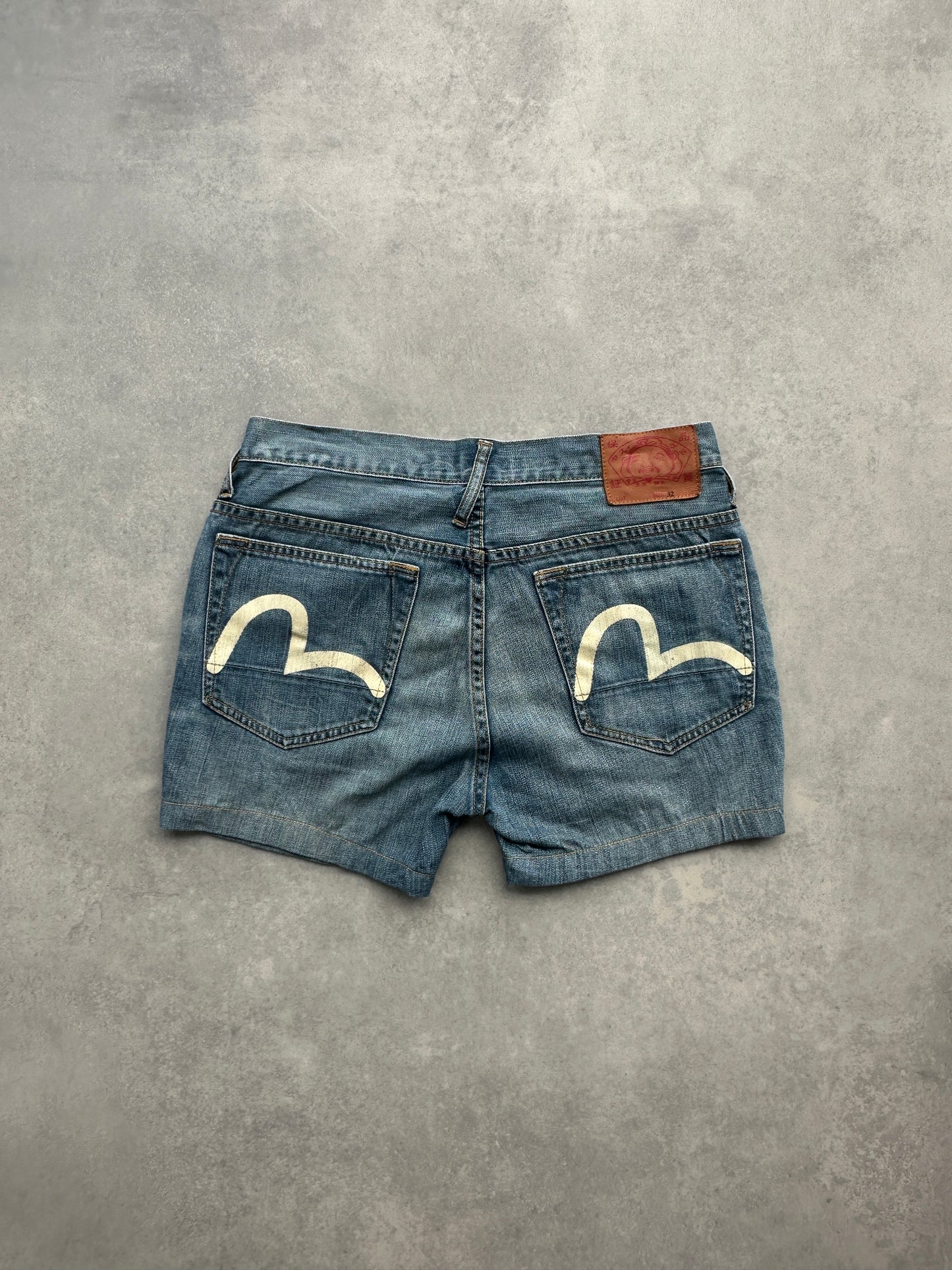 Evisu genes vintage ženski šorc (32)