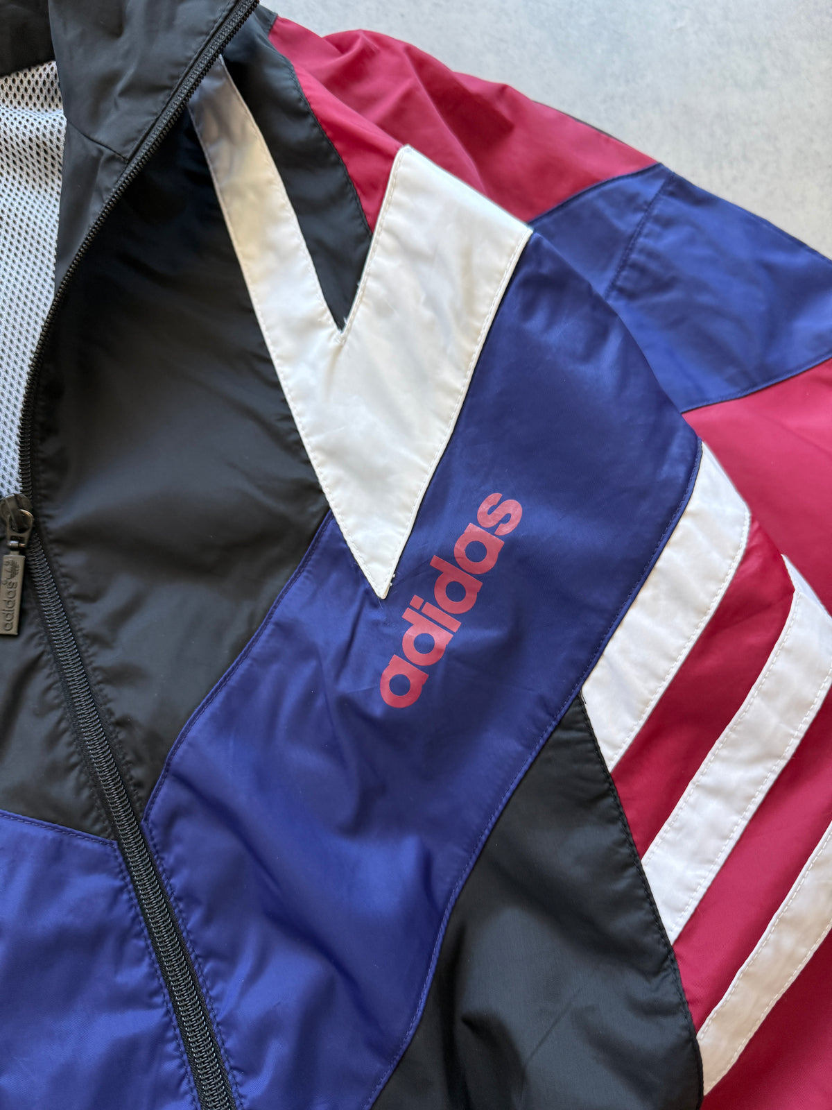 Adidas vintage 90s muška šuškava jakna (M)