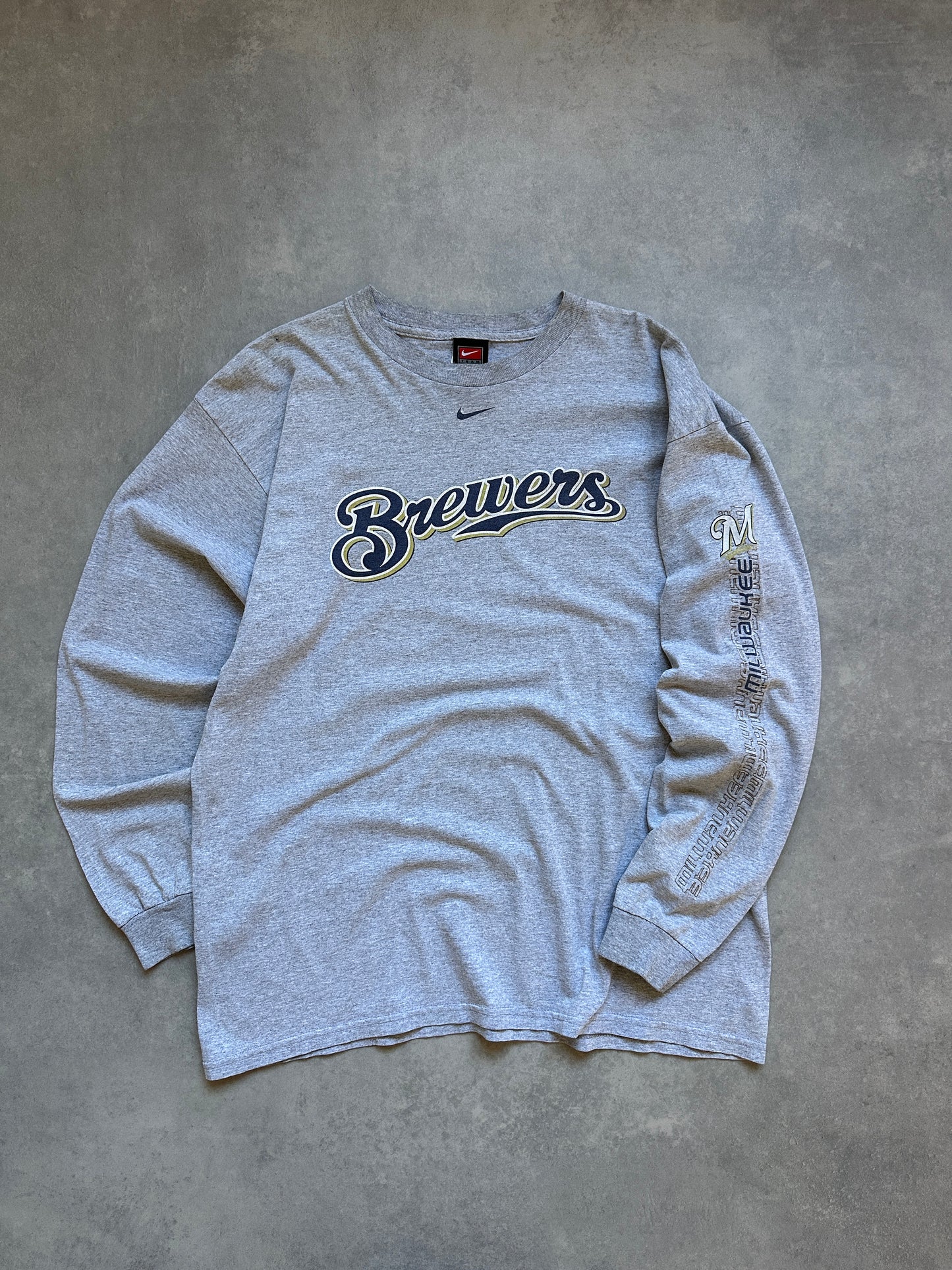 Nike x Millwaukee Brewers vintage muška majica (L)