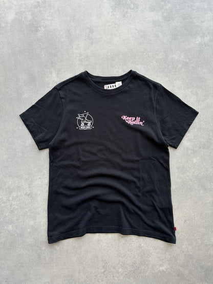Levis x Justin Timberlake muška crna majica (M)