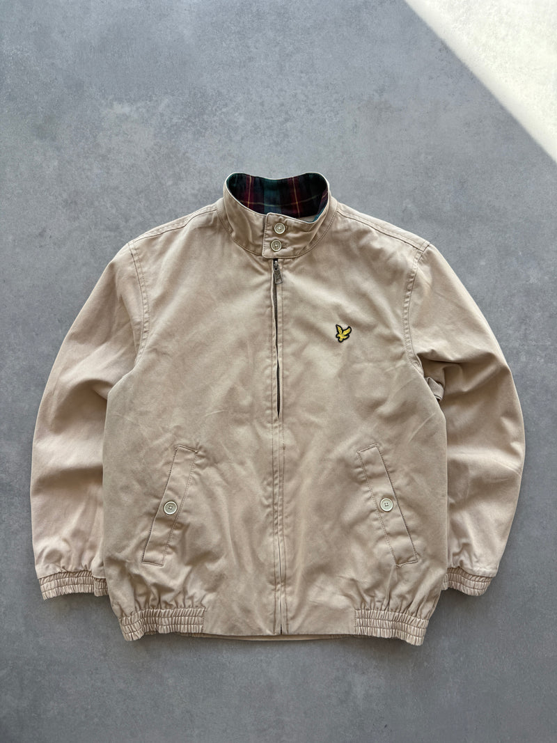 Lyle & Scott muška bež harrington jakna (XS)