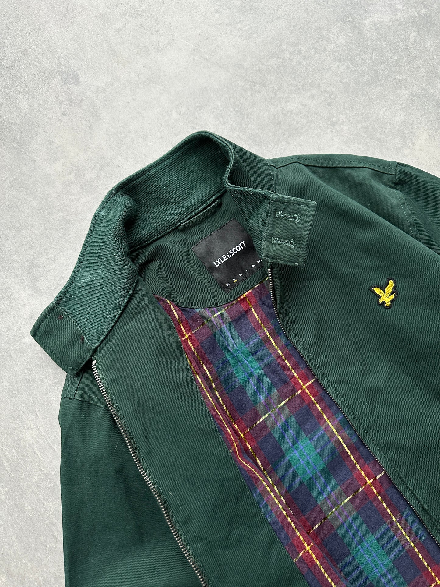 Lyle & Scott muška zelena harrington jakna (S)