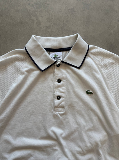 Lacoste vintage muška bijela polo majica (L)