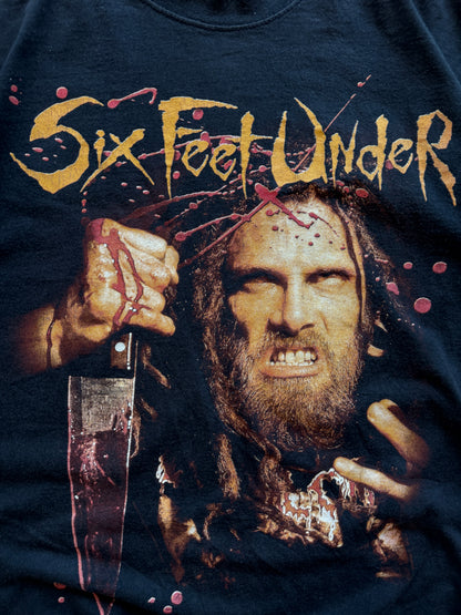 Six Feet Under muška retro crna bend majica (L)