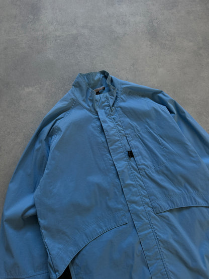 Nike 2000s muški plava šuškava dukserica (M)