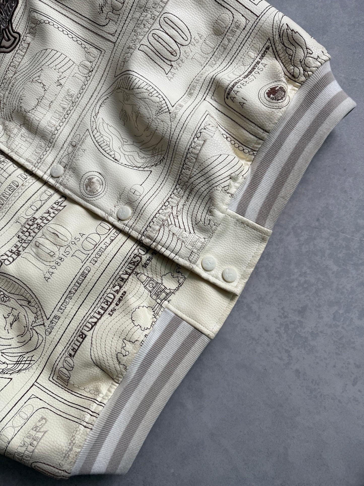 Raw Blue 2000s muška kožna jakna (L)