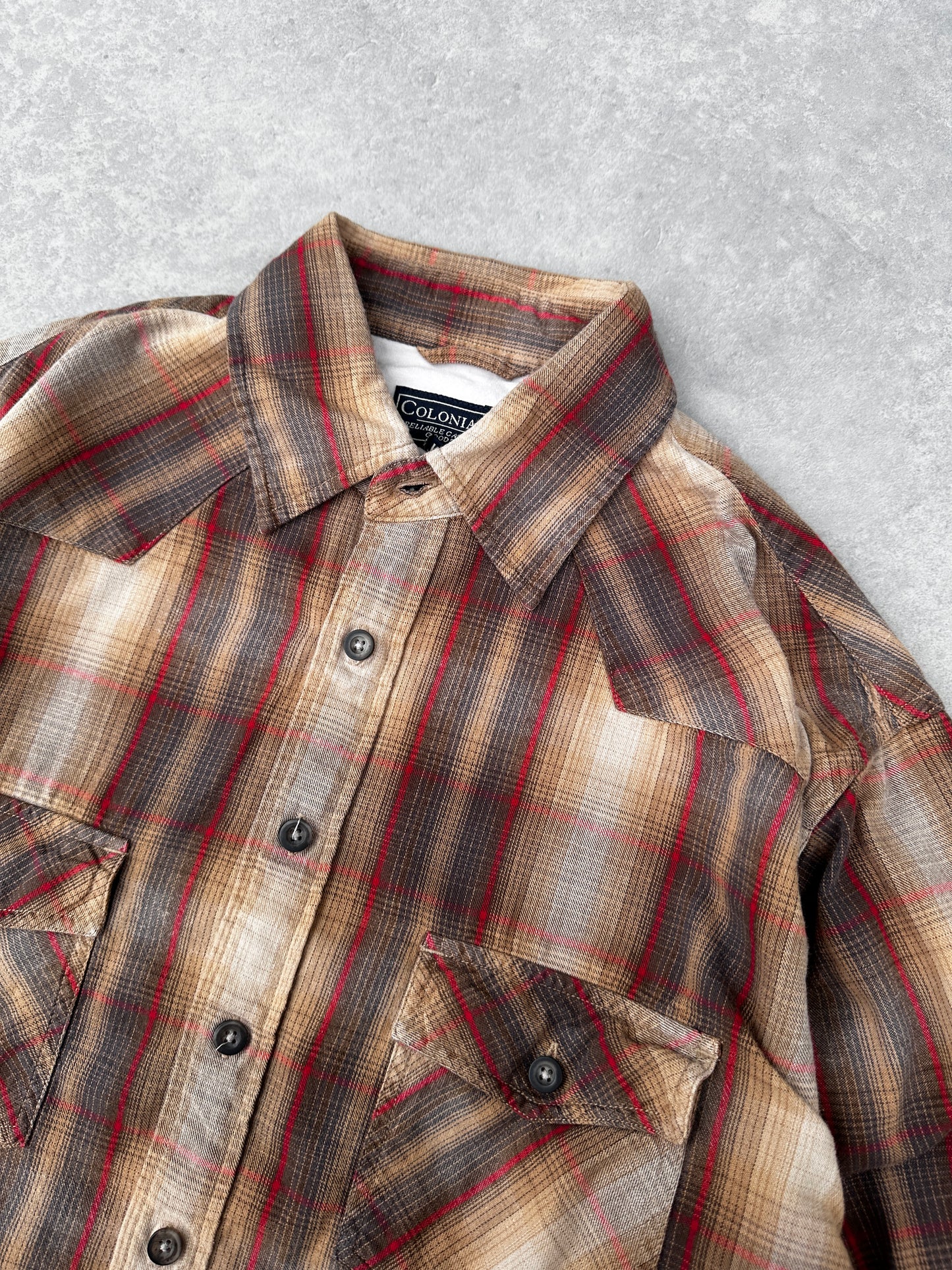 Colonial vintage muška flannel košulja (M)