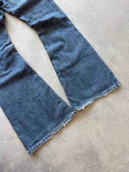Mustang ženske slim fit flared farmerke (28x32)