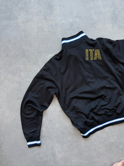 Kappa x Italia vintage muška crna dukserica (L)