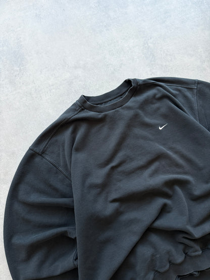 Nike Black Tag vintage 90s muška oversized dukserica (XXL)