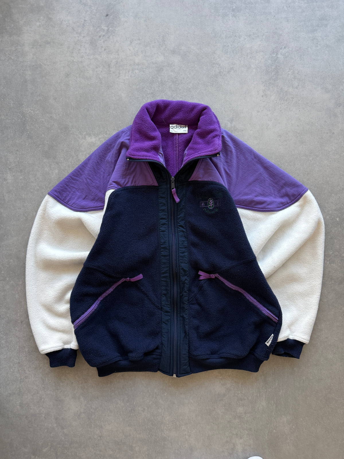 Adidas vintage muška fleece dukserica (M)