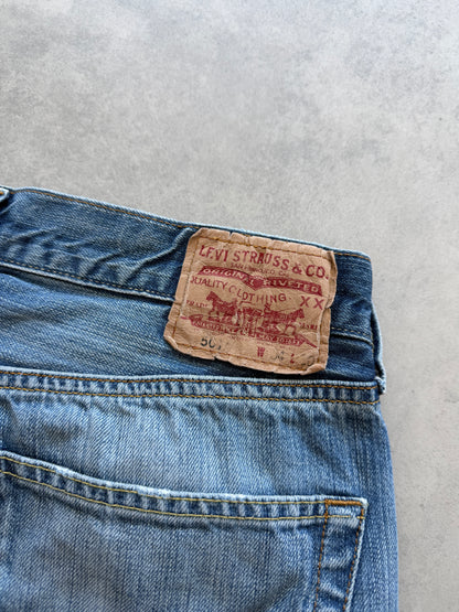 Levis 501 muške plave farmerke (34x30)