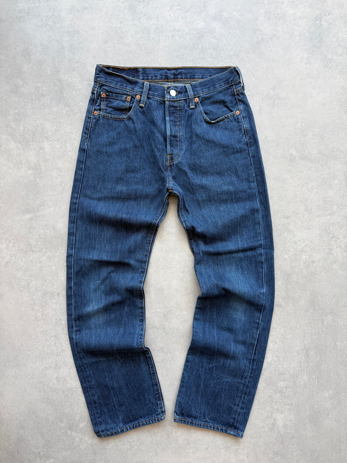 Levis 501 muške tamno plave farmerke (30x30)