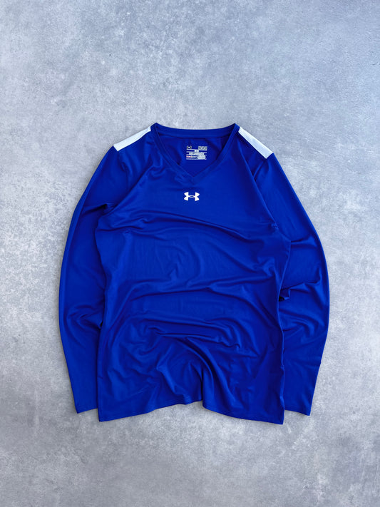 Under Armour muska plava fitted sportska majica (M)