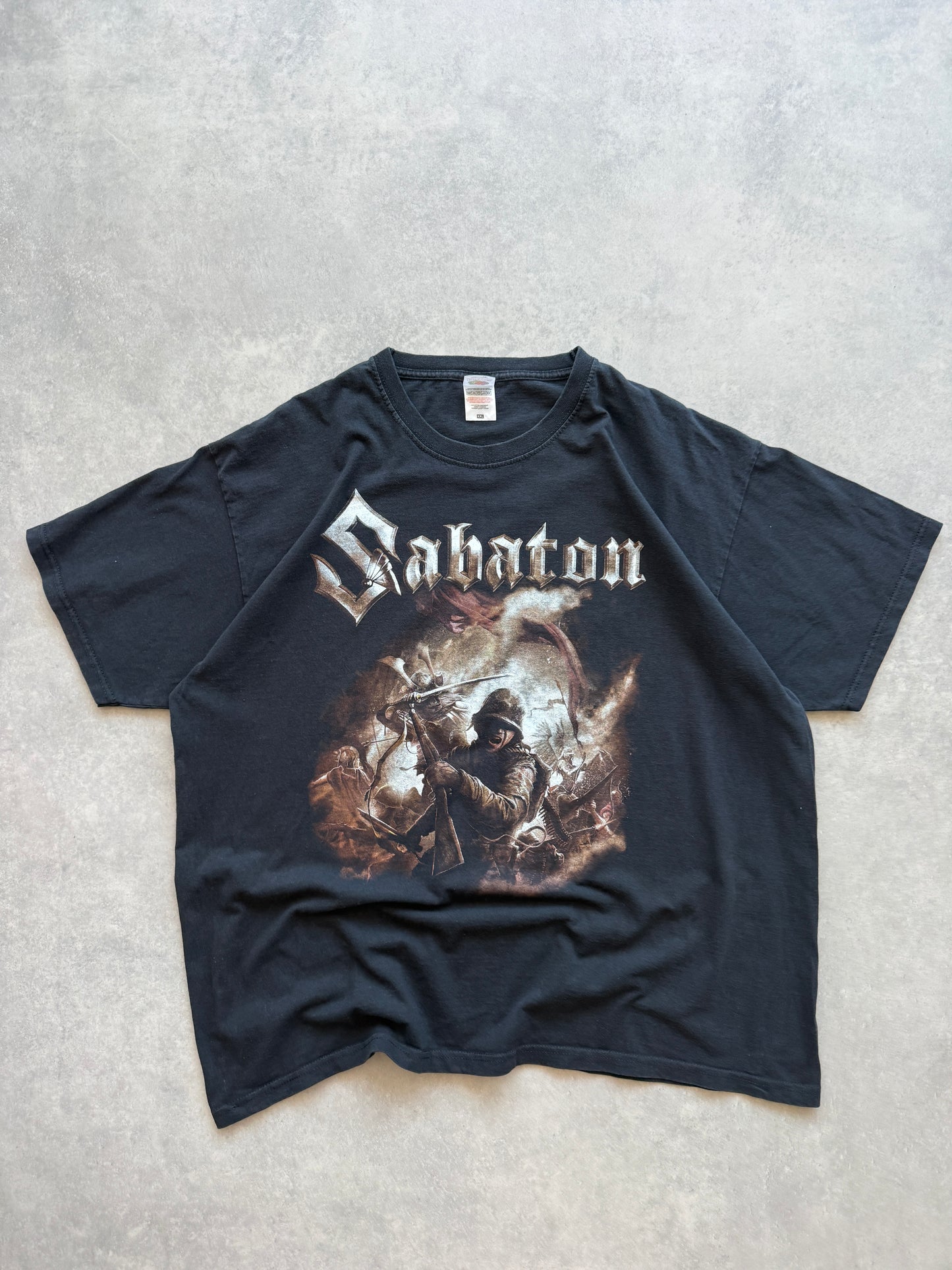 Sabaton muška crna bend majica (XXL)