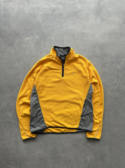 Nike 2000s ženska 1/4 zip fleece dukserica (S)