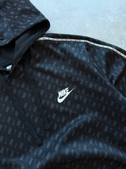 Nike muška AOP crna dukserica (S)
