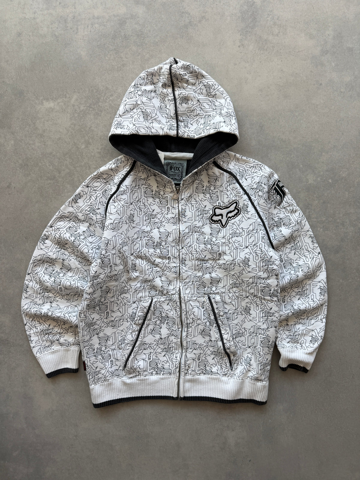 Fox Racing vintage Y2K ženska oversized dukserica (S)