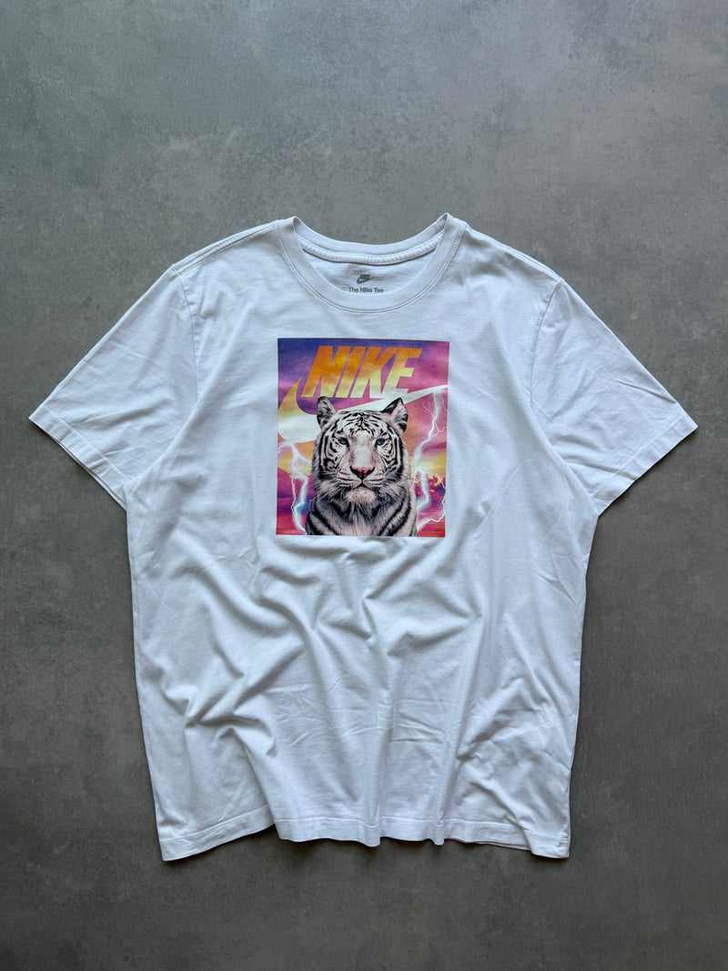 Nike muška bijela tiger majica (XL)