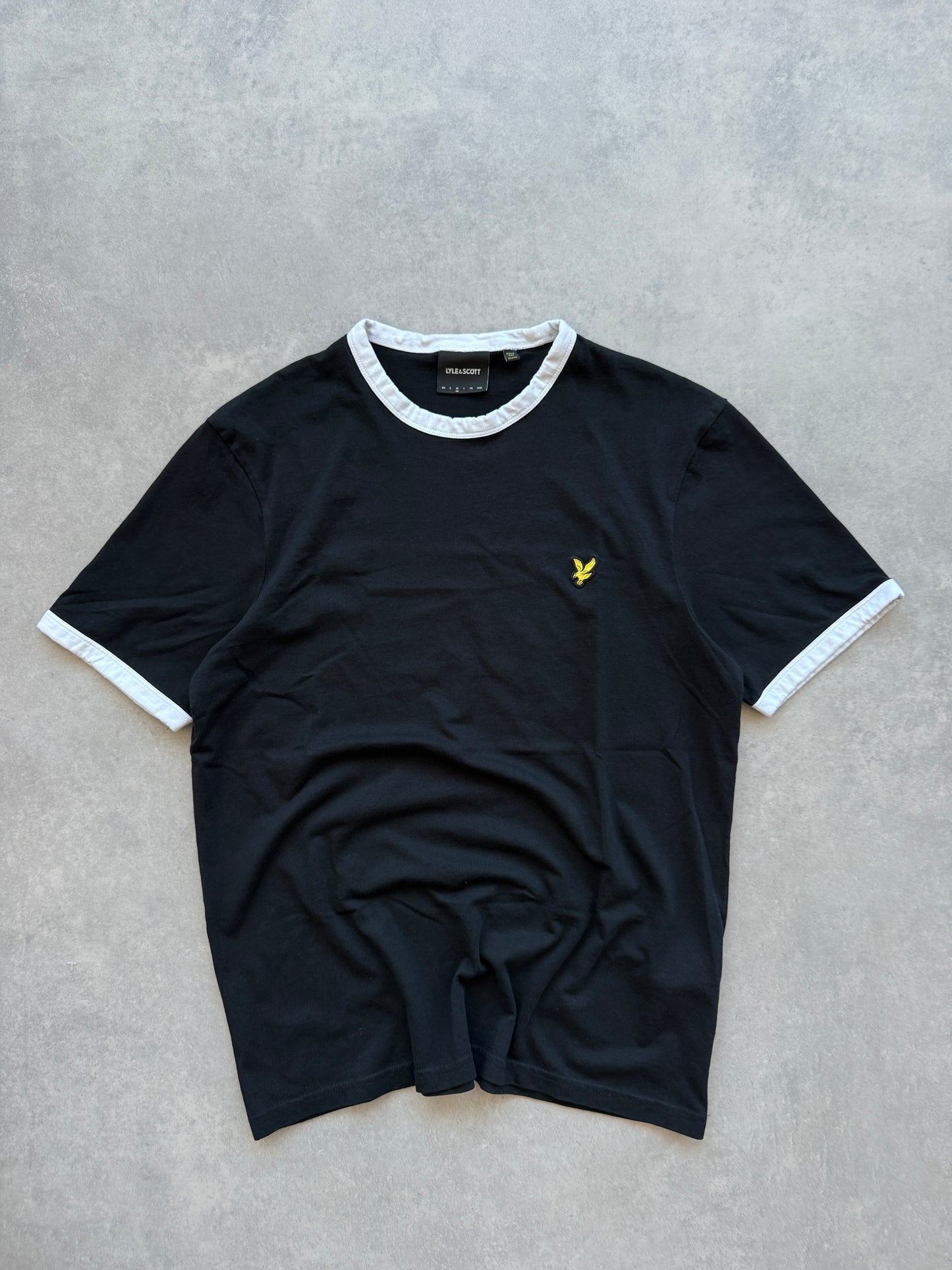 Lyle & Scott muška basic crna majica (M)