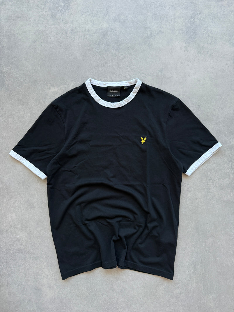 Lyle & Scott muška basic crna majica (M)