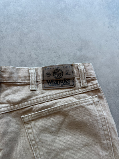 Wrangler vintage muške bež farmerke (34x32)