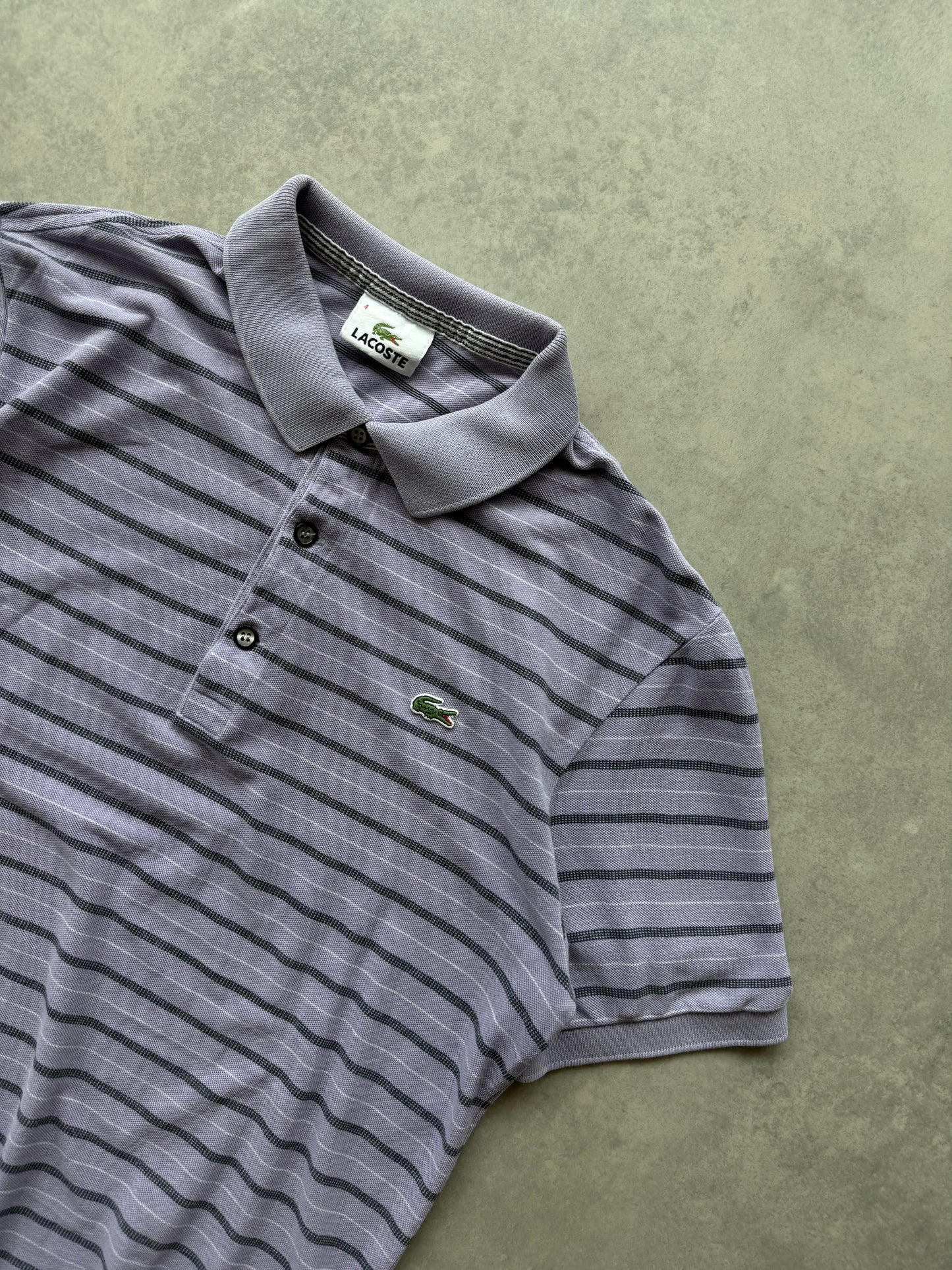 Lacoste muška vintage prugasta polo majica (M)