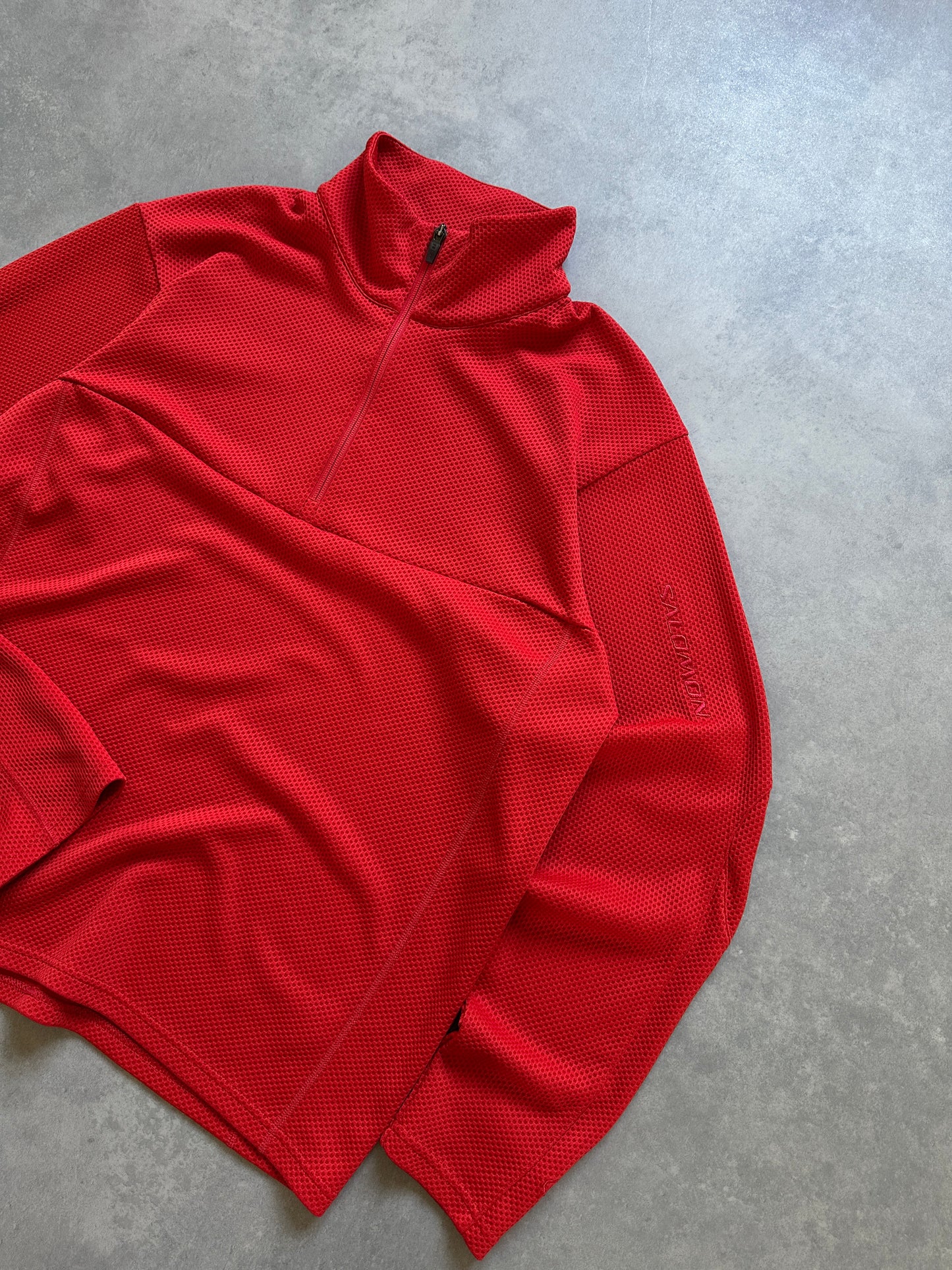 Salomon 1/3 zip moto mesh vintage muška sportska dukserica (XL)