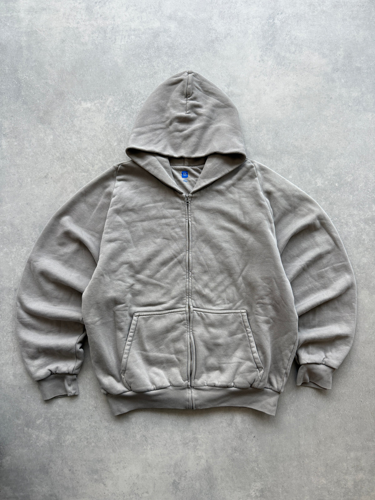 Yeezy x Gap Light Grey Zip - Up muška dukserica (L)