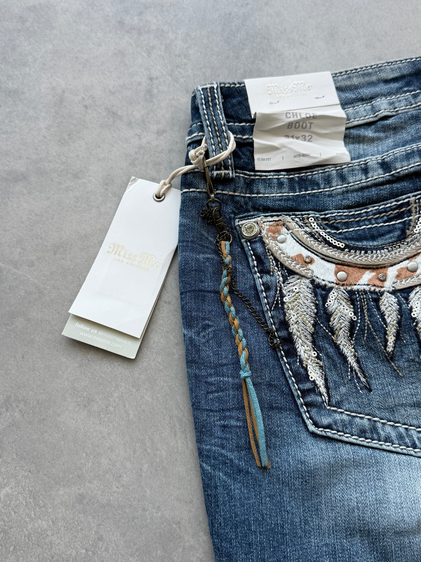 Miss Me Chloe Boot ženske farmerke (31x32)