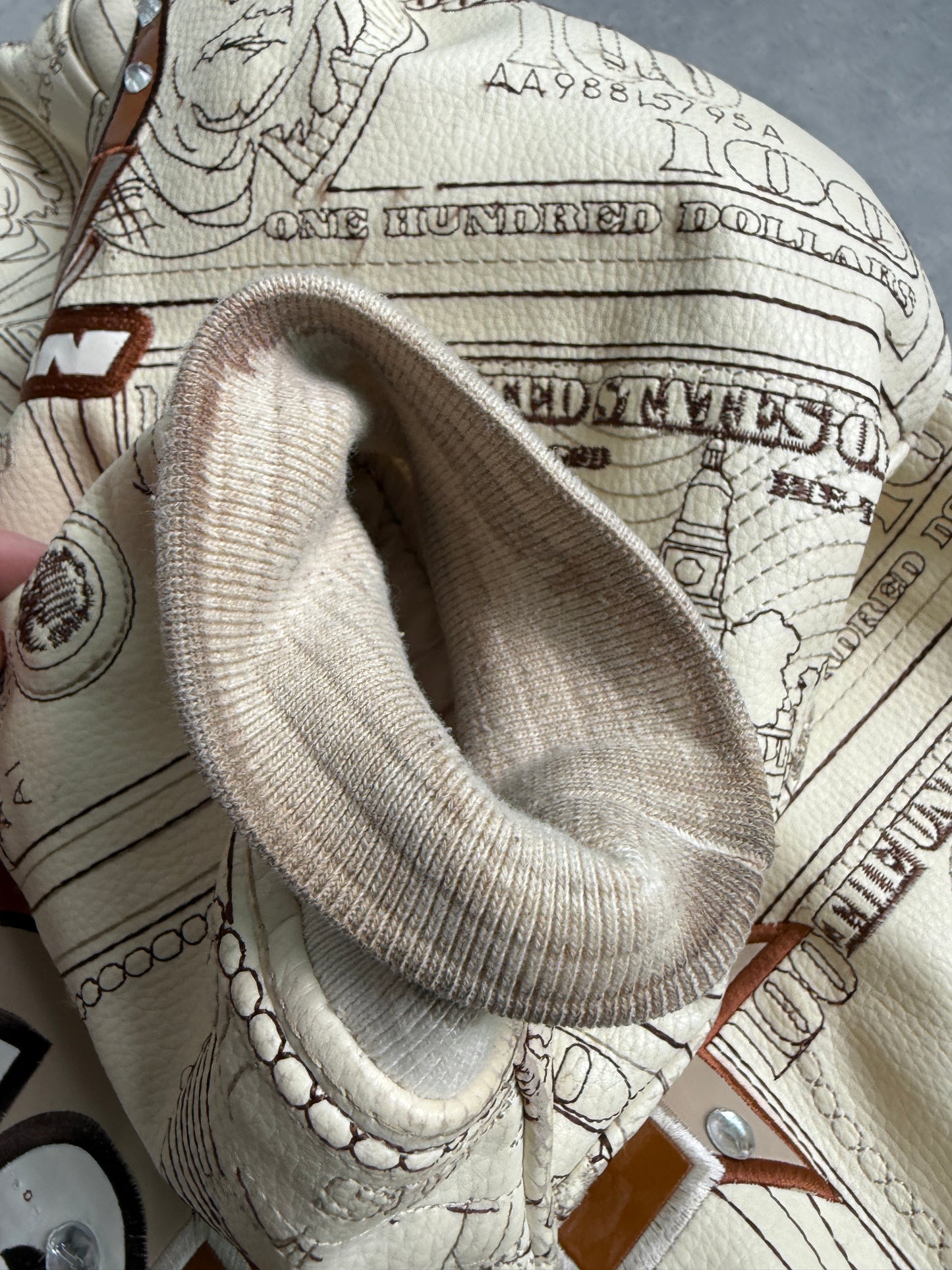 Raw Blue 2000s muška kožna jakna (L)