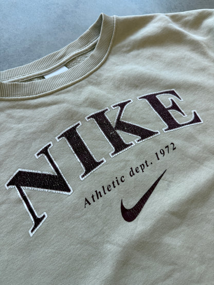 Nike ženska oversized bež dukserica (S)